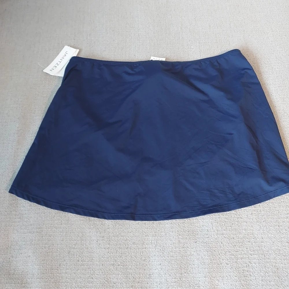 Jantzen Wrap Swim Overskirt Upf 50 Sun Protection Regular Sz-8
